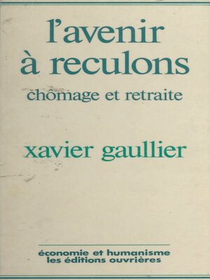 cover image of L'avenir à reculons
